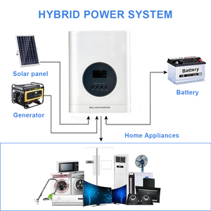 ระบบพลังงานแสงอาทิตย์แบบไฮบริดออฟกริด 5KW 6KW 8KW 10KW เฟสเดียว พร้อมระบบสมาร์ทเอาท์พุตคู่ มาตรฐาน IP65 - Product Image 6
