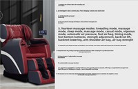 Fauteuil de massage électrique multifonctionnel de luxe pour cinéma, fauteuil de massage complet pour le corps avec gravité zéro, massage des pieds