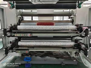 Trống Trung tâm tốc độ cao bán tự động 4 màu 6 màu ci máy in <span class=keywords><strong>flexo</strong></span> 2 cách tua lại cho túi nhựa không dệt - Product Image 5