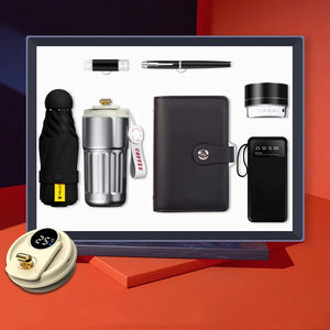 1 टिकट फ़ोल्डर 50 शीट जन्मदिन पार्टियों के लिए एक साइड जेब में एक जेब की जेब से खरीदारी करने वाले वयस्क कॉर्पोरेट प्रचार व्यवसाय उपहार सेट - Product Image 2