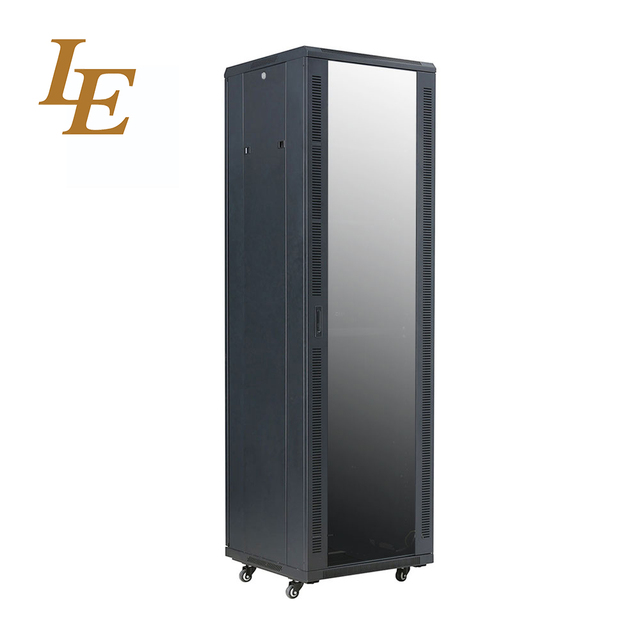 42U OEM 19 Inch SPCC Steel Data Center Rack Indoor Network Cabinet Floor Standing Stock 800kg Load Capacity IP20 Protection
