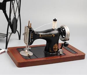 Sewing Machine <strong>Model</strong> Metal <strong>Crafts</strong> With Handmade for Home - Product Image 2