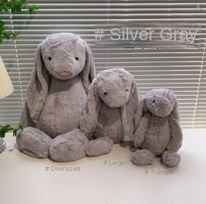 Gấu bông thỏ lớn dễ thương siêu mềm mại, đồ chơi nhồi bông giảm stress dành cho thanh thiếu niên và người lớn, chất liệu bông PP. - Product Image 5