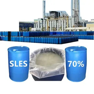Surfactante de alta espuma SLES 70% para detergente