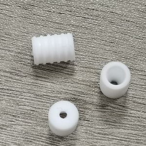Hebillas roscadas de plástico blanco para ajuste de mascarillas, ajuste duradero - Product Image 3