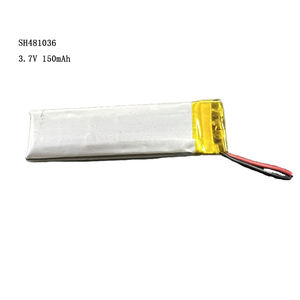 <span class=keywords><strong>แบ</strong></span><span class=keywords><strong>ต</strong></span>เตอรี่ลิเธียมลิเธียมโพลิเมอร์ลิเธียม Li-Po ขนาด<span class=keywords><strong>3.7</strong></span> <span class=keywords><strong>V</strong></span> <span class=keywords><strong>แบ</strong></span>บชาร์จได้กำหนดเอง kc <span class=keywords><strong>3.7</strong></span> <span class=keywords><strong>V</strong></span> 481036 150มิลลิเธียมโพลิเมอร์แบตเตอรี่ lipo - Product Image 1