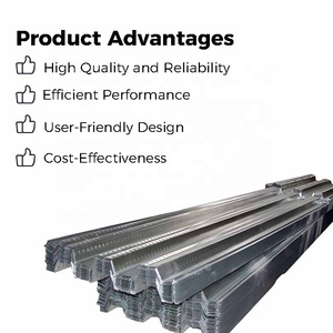 Giá bán buôn chống ăn mòn vật liệu xây dựng thép mạ kẽm sàn kim loại decking <span class=keywords><strong>Sheets</strong></span> đối với nhà máy - Product Image 3