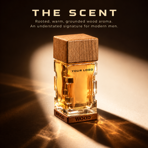 Parfum pour homme de qualité supérieure, chaud, boisé, longue tenue, symbolisant l'intégration, senteur bois de cèdre, vétiver, violette. - Product Image 1