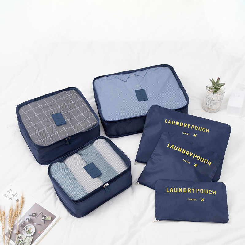 6 шт. упаковочных кубиков для чемодана Travel Cube