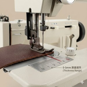 Machine à coudre robuste à pied mobile MK-306 de 7 pouces 110V/220V pour cuir, toile et tentes - Product Image 6