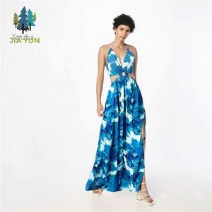 Vestido Maxi Holgado sin Espalda de Talla Grande, de Alta Calidad, para Playa, Verano, Estilo Casual - Product Image 2