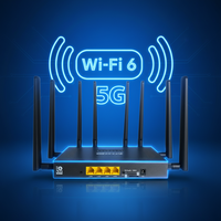 Routeur CPE 5G d'intérieur WiFi 6 avec antenne à gain élevé, double bande SIM/eSIM, 3000 Mbps, pare-feu pour une connexion Internet stable