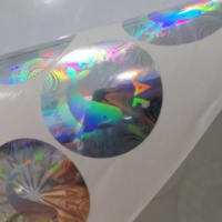 Cheap Promotion Custom Printing 3D Hologram Anti-Counterfeit PET Material Adhesive Sticker with Custom Shape