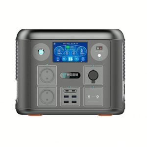 1500Wh centrales électriques portables écran LCD tactile batterie au lithium générateur de secours extérieur maison centrale électrique pour RV voyage - Product Image 2