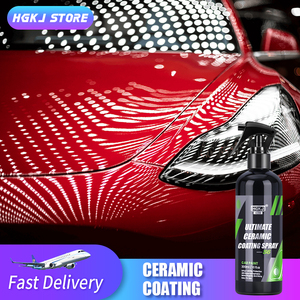 Recubrimiento Cerámico 9H para Autos, Cuidado de la Pintura Hydrochromo, Nano Capa Rápida, Protección de Detalles con Polímero, Cera Líquida para Cuidado del Auto HGKJ S6 - Product Image 4