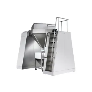 Liquidificador de caixa de tanque IBC, máquina de mistura automática de grânulos de pó, alimentador elevador, máquina de alimentação elevada