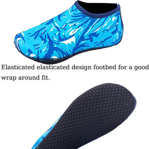 AU أحدث تصميم أحذية الشاطئ من البوليستر + سبانديكس أحذية المياه الجوارب الرياضية للرجال والنساء أحذية مضادة للانزلاق - Product Image 2
