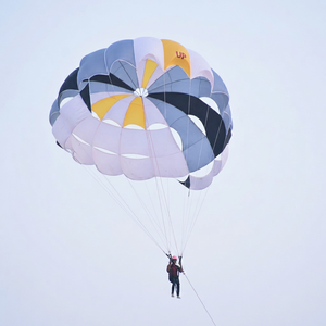 Tente parachute colorée 'AMOS' imprimée 2x3m, structure en aluminium, tissu nylon imperméable >3000mm, design pliable, quatre saisons, aération simple - Product Image 1