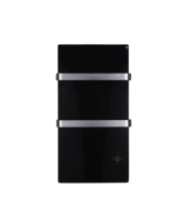 Toallero Eléctrico Inteligente WiFi de Doble Cara con Cristal, Radiador de Baño de Aluminio, Temporizador de 7 Días, 5-40 ℃   Control Remoto de Fábrica OEM