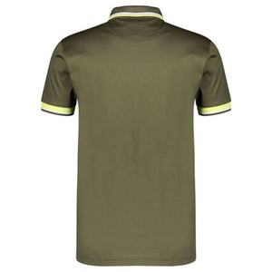 Chemises personnalisées pour hommes dernier design Olivia couleur avec anneau Logo personnalisé d'usine 200gsm t-shirt pour hommes épaule tombante Plus - Product Image 3