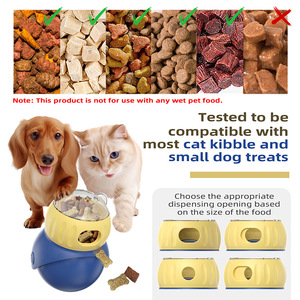 Evcil Hayvan Malzemeleri Yeni Sıcak Fırsat: Tumbler Baykuş Mama Sızdırmaz Bulmaca Kedi Oyuncağı - Product Image 3