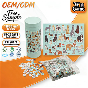 I produttori di Puzzle per bambini di carta personalizzati personalizzati di alta qualità campioni gratuiti di Puzzle personalizzati con accessori Puzzle - Product Image 1