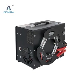 Compresor de aire para coche Airmega de 12V, 4500PSI, alta presión, apagado automático, para coches compactos y motocicletas - Product Image 3