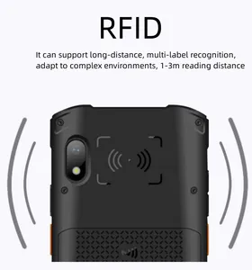 Rugged Android 11 Courier PDA Mobile Data Terminal with 1D 2D QR Barcode Scanner NFC Identification Handheld Logistic Devices