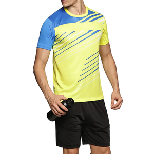 T-Shirt Sportiva in Maglia di Alta Qualità con Stampa Personalizzata, Maglia da Corsa e <span class=keywords><strong>Palestra</strong></span> in Poliestere a Maniche Corte <span class=keywords><strong>per</strong></span> Uomo - Product Image 5