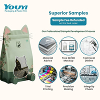 MOQ 500 pièces Sacs en Mylar noir mat en plastique, pochettes verticales en aluminium avec fermeture éclair pour snacks et aliments, avec fenêtre transparente