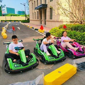 2024 nuevo diseño Kart eléctrico para niños, batería emisora de luz para interiores y exteriores, coche, batería para adultos, Kart se puede cronometrar - Product Image 5