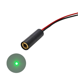 8X26mm 520nm 0,5 mW 1mW 5mW 10mW Módulo láser de luz verde Lente de vidrio de tamaño pequeño Localizador láser Piezas de equipo láser - Product Image 1