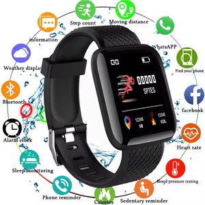 Venta caliente reloj inteligente <span class=keywords><strong>116</strong></span> más pulsera de pulsera deporte pulsera fitness smartwatch <span class=keywords><strong>D13</strong></span> - Product Image 3