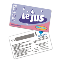 Impression personnalisée longue carte de jeu à gratter prépayée carte de loterie à gratter