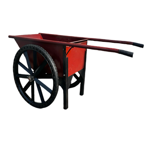 Carretilla de mano de dos ruedas de hierro cerrado resistente para uso industrial OEM personalizable estable y fuerte para trabajos de <span class=keywords><strong>transporte</strong></span> - Product Image 5