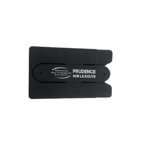 Support de téléphone en silicone imprimé avec logo personnalisé pour cadeaux promotionnels et d'affaires - Product Image 2