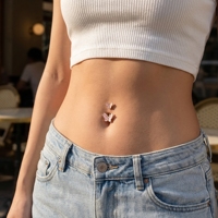 Anneau de nombril en acier chirurgical avec zircon cubique, anneaux de nombril clicker, piercings de nombril pour femmes, bijoux de piercing de nombril, lot