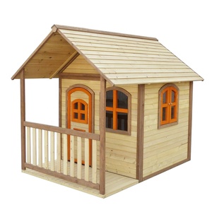 Pequeña Casa <span class=keywords><strong>de</strong></span> juegos <span class=keywords><strong>de</strong></span> <span class=keywords><strong>madera</strong></span> para niños Cubby House para juegos creativos - Product Image 1