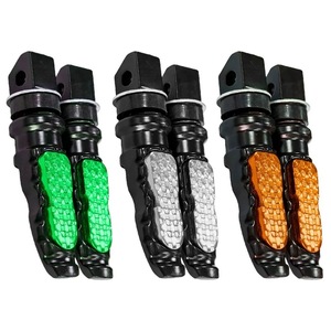 Motorcycle Off-road <b>Vehicle</b> Electric <b>Vehicle</b> <b>Accessories</b> Modified Pedal Aluminum Alloy Color Pedal - Product Image 1