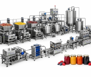 Usine <span class=keywords><strong>de</strong></span> fabrication <span class=keywords><strong>de</strong></span> confiture commerciale <span class=keywords><strong>au</strong></span> <span class=keywords><strong>prix</strong></span> d'usine, ligne complète <span class=keywords><strong>de</strong></span> transformation des fruits, du <span class=keywords><strong>fruit</strong></span> frais à la <span class=keywords><strong>pâte</strong></span> prête à l'emploi - Product Image 5