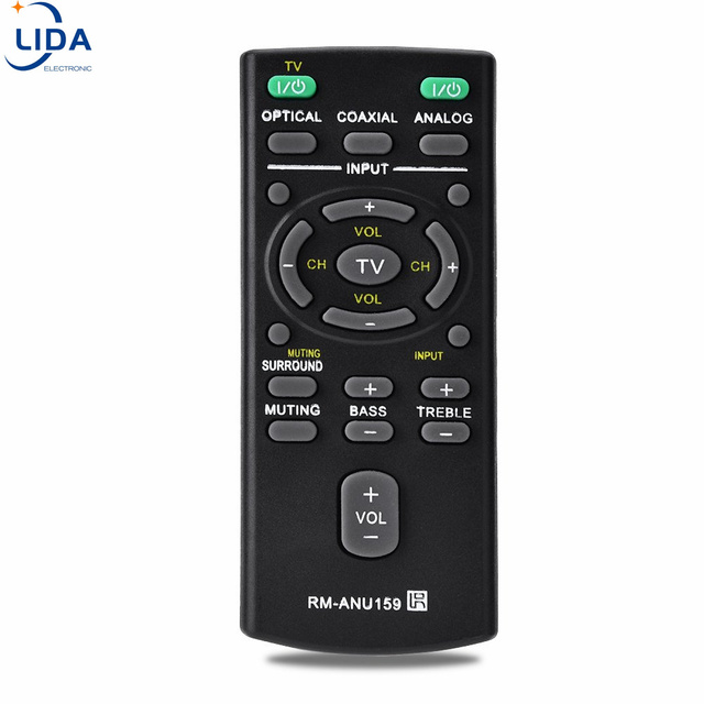 Universal  Remote Control Fit for Sony Audio Systems Soundbar RM-ANU159