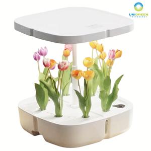 <span class=keywords><strong>Mini</strong></span> système hydroponique intérieur intelligent jardinière de jardin <span class=keywords><strong>hauteur</strong></span> réglable système de culture hydroponique minuterie de lumière LED pour légumes - Product Image 4