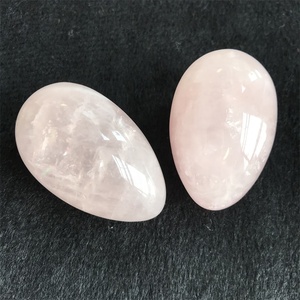 Vente en gros d'oeufs <span class=keywords><strong>de</strong></span> Yoni en cristaux personnalisés Oeufs <span class=keywords><strong>de</strong></span> Yoni en <span class=keywords><strong>quartz</strong></span> <span class=keywords><strong>rose</strong></span> naturel pour femmes - Product Image 3
