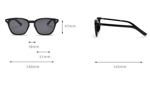 2025 lunettes de soleil polarisantes rétro de luxe avec logo personnalisé pour hommes femmes cadre bleu avec accessoire pare-soleil de personnalité artistique rouge - Product Image 4