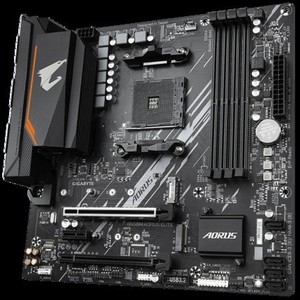 เมนบอร์ด B550M AORUS ELITE Little Sculpture DDR4 รองรับการ์ดจอแบบดูอัลแชนแนล รองรับโปรเซสเซอร์ R5 5600/R7 <span class=keywords><strong>5700X</strong></span> สำหรับเดสก์ท็อปรุ่นใหม่ - Product Image 4
