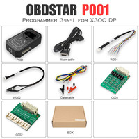 Programmateur OBDSTAR P001, fonctions RFID, réinitialisation de clé et EEPROM 3 en 1, compatible avec OBDSTAR X300 pour VW/AUDI/SKODA/SEAT/BMW/Kia/Hyundai +