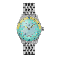 Montres personnalisées de 40 mm, montres mécaniques pour hommes avec index et aiguilles au tritium (GTLS), mouvement Miyota 9015