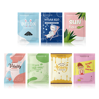 RubioAroma Charbon de bois Fournisseur européen Masque de beauté japonais jetable en feuille de lait coréen Escargot