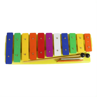 Glockenspiel Xylophone High Quality Professional Child Kid Baby Educational Instrument Colorful Block 5 Scales Durable