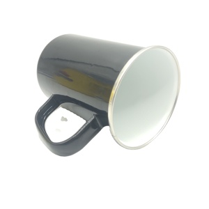 <span class=keywords><strong>Grober</strong></span> esmalte doble pared de gran capacidad ecológico Camping Picnic Hundebecher Tasse Becher Geschenk Wanderer taza al aire libre - Product Image 3